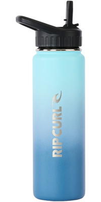2026 Rip Curl Logo Drink Bottle 14PMUT - Light Aqua