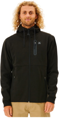 2026 Rip Curl Homem Partida Anti-Série Fleece CFEDB9 - Black
