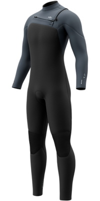 2026 Mystic Homem Motion 4/3mm Chest Zip Fato De Neopreno 35000.270007 - Tidal Blue