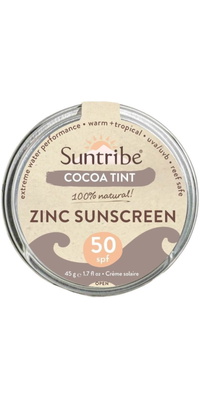 2026 Suntribe Organic Mineral Zinc Tin SPF 50 STZT - Cocoa Tint