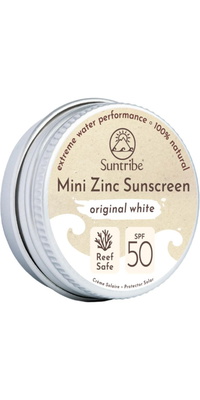 2026 Suntribe Organic Mineral Mini Zinc Tin SPF 50 STZTM - White