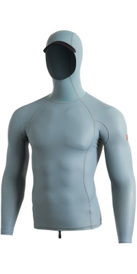 2026 Florence Marine X Homem Para-brisa Manga Longa Hooded Lycra Colete 2.0 FMSS00051 - Light Sea Blue