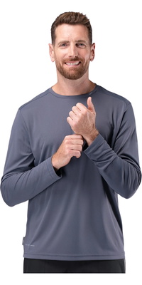 2026 Zhik Homem Ativado Por UV Manga Longa Tech Top ATP-0071-M-SLT - Slate