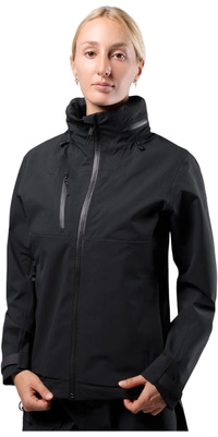 2026 Zhik Mulher INS400 Em Terra Performance Jaqueta JKT-0400-W-BLK - Black