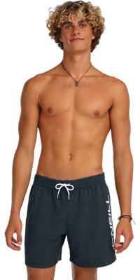 2026 O'Neill Homem Logotipo 16'' Bermudas De Natação N2800023 - Ink Blue