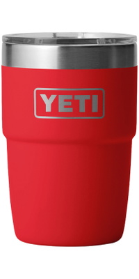 2026 YETI Vagabundo 8 OZ Copa Empilhável 70000006180 - Rescue Red