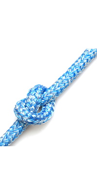 Kingfisher Braid on Braid Rope Melange Blue BM0B2 - Price per metre