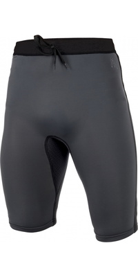 Magic Marine Calções De Vela Air Flatlock Rash Para Mulher MMWASFR - Dark Grey