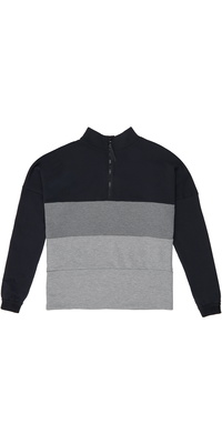 Mystic Mens Myla Crew Neck Jumper Caviar 190507