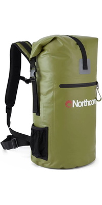 2026 Northcore Mochila De Transporte à Prova De água 30L N30LWHBP - Olive Green