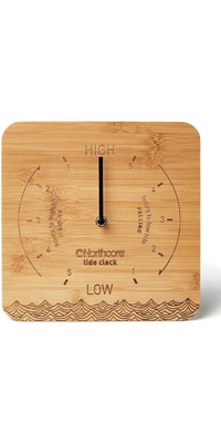 2026 Northcore Desk Top Relógio De Maré De Bambu Noco88