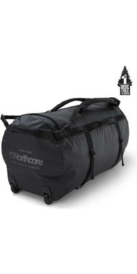 2026 Northcore Wheeled Duffle Bag 110L NOCO123D - Black / Grey