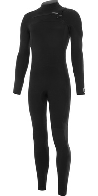 2025 Nyord Humano Furno Warmth 5/4mm Chest Zip Gbs Fato De Mergulho Fwm54001 - Preto