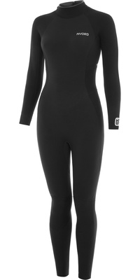 2025 Nyord Womens Furno 3/2mm Back Zip Gbs Fato De Mergulho Fbw32001 - Preto