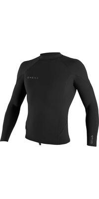 2026 ONeill Mens Reactor II 1.5mm Neoprene Long Sleeve Top 5080 - Black