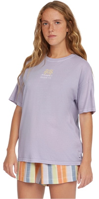 2025 ONeill T-shirt Beach Vintage Para Mulher 1850213 - Purple Gleam