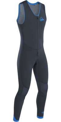 2026 Palm Blaze 3mm GBS Front Zip Long John Fato De Mergulho 12230 - Jet Grey