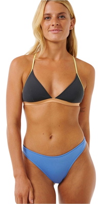 2025 Rip Curl Womens Mirage Ultimate Neoprene Skimpy Coverage Bikini Bottom 0L9WSW - Blue
