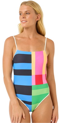 2025 Rip Curl Mulher Las Dalias Good One Piece 0NVWSW - Multico