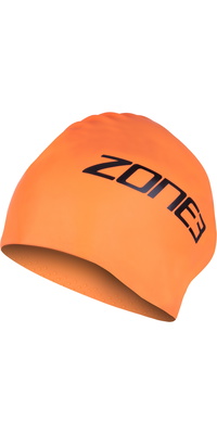 ZONE3 2026 Touca De Natação De Cabelo Comprido SA24LHCAP113 - Cor De Laranja