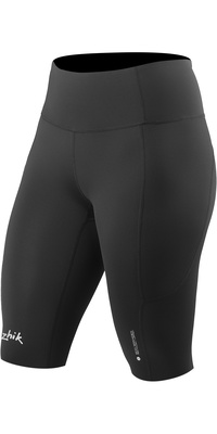 2026 Zhik Womens Eco Spandex UPF50+ Shorts SRT-0063-W-BLK - Black