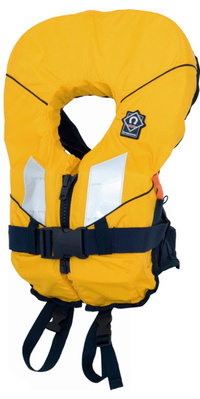 2026 Crewsaver Colete Salva-vidas Espiral 100N Júnior Amarelo / Black 2820 Criança E Bebé