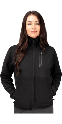 Zhik Mulheres Hybrid Fleece Jacket JKT-0035-W-BLK - Black