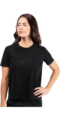 Zhik T-shirt De Algodão Com Logótipo TEE-0733-W-BLK - T-shirt De Algodão Com Logótipo TEE-0733-W-BLK - Black