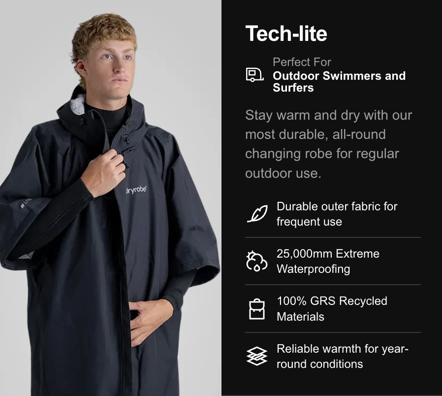 Dry robe Tech-Lite Highlights