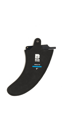 2026 Bulldog Barbatana Moldada De Longboard Bdflm - Preto