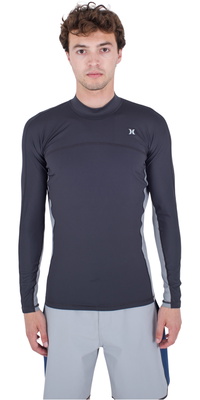 Hurley Colete De Lycra De Manga Comprida Para Homem Channel Crossing Paddle Series MAT0001050 - Dark Stone Grey