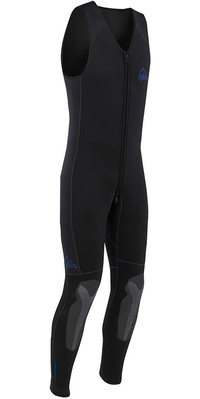 2025 Palm Inferno 5mm Neoprene Forrado Duplo Front Zip Long John Wetsuit Preto 10479p