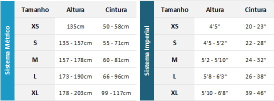 Dryrobe Advance 19 0 Gráfico do tamanho