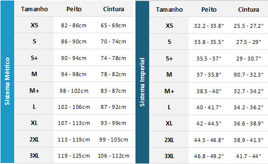Jobe Neoprene Impact Vest Womens 19 0 Gráfico do tamanho