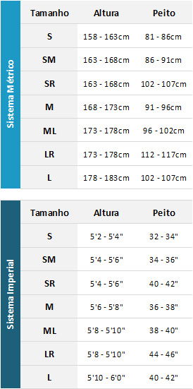 Typhoon Womens Drysuits 19 0 Gráfico do tamanho